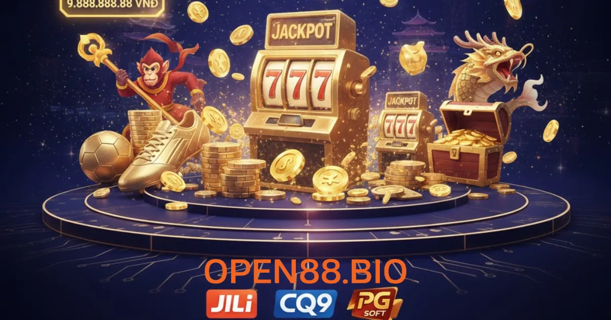 OPEN88 - LINK MỚI NHẤT OPEN88.COM CASINO UY TÍN TOP#1 Sảnh nổ hũ với hàng hàng game từ các nhà cung cấp nổi tiếng